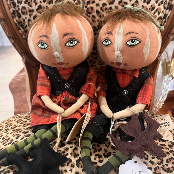 Joe Spencer Nelly & Nevin Dolls Set - Picture 1 of 1